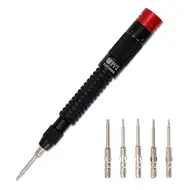 BST-9908 6 IN 1 Adjustable Torque Screwdriver Set with 5Pcs S2 Screwdriver Bits For Mobile Phone Computer Repair Openning Tool 861