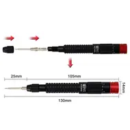 BST-9908 6 IN 1 Adjustable Torque Screwdriver Set with 5Pcs S2 Screwdriver Bits For Mobile Phone Computer Repair Openning Tool 861