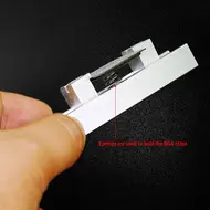 Direct Heating Type Simple Aluminium Alloy Solder Planting Tin Holder 864