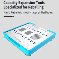 JTX N3 BGA Planting Tin Reballing Stencil Platform Set with BGA110 / BGA315 Stencil 876