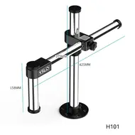 KSLID H101 Adjustable Rotating Microscope Support Swing Arm Stand for Microscope Welding Inspection Support Swing Tool 877