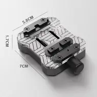 LAIVOOT FT-FIX-11 Tempered Glass Clamp for Mobile Phone Repair Motherboard Chip Glue Removal and Tinning Clamping Tool 879