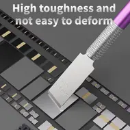 LANRUI 007 Cold Blade CPU Scraper for Mobile Phone Repair Glue Removal CPU Delamination Glue Cutting Chip Prying Scraper Tool - 10Pcs 880