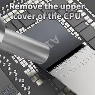 LANRUI 007 Cold Blade CPU Scraper for Mobile Phone Repair Glue Removal CPU Delamination Glue Cutting Chip Prying Scraper Tool - 10Pcs 880