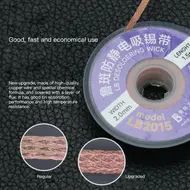 Luban LB2015 1.5M 2.0mm Solder Vampire Desoldering Wick - 10Pcs 885