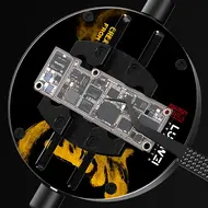 LUOWEI LW-AP05 Heat-Insulating Ring-Shaped Tempered Glass Motherboard Fixture Precise and Firm Clamping Mobile Phone Repair 888