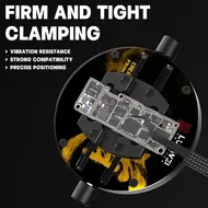 LUOWEI LW-AP05 Heat-Insulating Ring-Shaped Tempered Glass Motherboard Fixture Precise and Firm Clamping Mobile Phone Repair 888