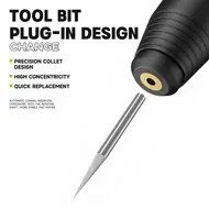 Luowei LW-P4 Polishing Pen Mobile Phone PCB Screen Mainboard Repair IC Chip Removal Disassembly Tool Electric Polish Pen 890