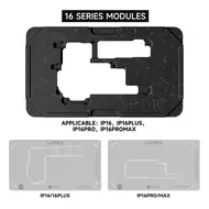 Luowei LW-PT01 Motherboard Middle Layer Planting Tin Platform Set for iPhone X to 16Pro Max 891