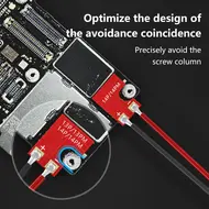 MaAnt M080 Motherboard PCB Hard Buckle Battery Power Socket for iPhone 8 to 16Pro Max 893