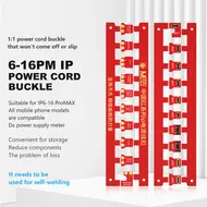 MaAnt M082 Power Cable Buckle for IPhone 6 - 16 Pro Max IPhone DC Power Boot Cable Repair Tools 894