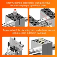 MAZHA T0010 2 in 1 Mini Portable Table Vise Compact Adjustable Clamp for Modeling Hobby DIY Precision Tool Accessories 897
