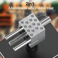MAZHA T0010 2 in 1 Mini Portable Table Vise Compact Adjustable Clamp for Modeling Hobby DIY Precision Tool Accessories 897