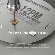 Mechanic IRX6 Mini Intelligent Charging Polishing Pen for IC Chip CPU Grinding and Glue Removal 902