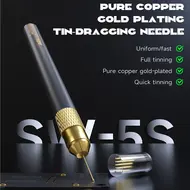 Mechanic SW-5S FPC Connector Gold Plated Tin Dragging Needle Set with 5Pcs Bars 910