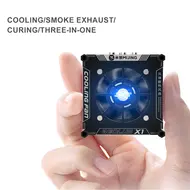 Mijing Aeolus X1 Rechargeable 3-in-1 UV Curing / Smoke Exhaust / Cooling Fan for PCB Repair 911