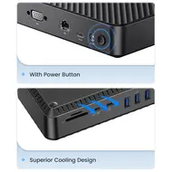 Orico DKA19 19-in-1 5Gbps Type-C HDMI VGA RJ45 SD/TF Headphone Desktop Docking Station 914