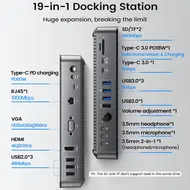 Orico DKA19 19-in-1 5Gbps Type-C HDMI VGA RJ45 SD/TF Headphone Desktop Docking Station 914