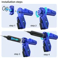 P1030 Electric Assisted Pneumatic Precision Dispensing Glue Gun for Mobile Phone Repair 916