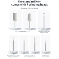 Qianli iHandy DM460-K High-torque Version Intelligent Precision Polishing Pen with 7Pcs Grinding Heads 871