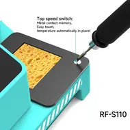 ​RF4 Portable Hot Air Station RF-S110 Intelligent Digital Screen Heat Gun Soldering Station For Phone SMD Rework Repair 799