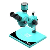 ​RF4 RF7050Pro-2KC8 7-50X Synchronous Zoom Trinocular Stereo Microscope with Big Base & 2K HD Camera 830