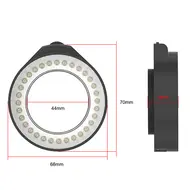 Relife RL-033E 32 LEDs Adjustable Brightness Microscope Light Source 866