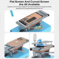 ​SUNSHINE S-918F Plus Separator Curved Screen Separation Multi-function 5 in 1, 45° Left And Right Tilt and 360° Rotation 803