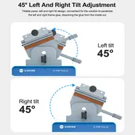 ​SUNSHINE S-918F Plus Separator Curved Screen Separation Multi-function 5 in 1, 45° Left And Right Tilt and 360° Rotation 803