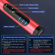 XZZ Z1 Pro Multifunctional Electric Polishing Pen with 10Pcs Grinding Heads 858