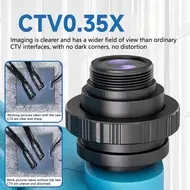 Xinzhizao X3 Max 7-45X Synchronous Zoom Trinocular Stereo Microscope with Aluminum Alloy Base Mobile Phone, and Computer Repair 806