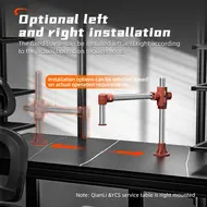 ​YCS 360° Swing Golden Dragon Arm Microscope Swing Arm Clamp for Mobile Phone Repair Microscope Accessories Set 814