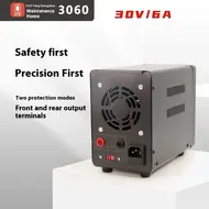YCS 3060 Power Supply 30V 6A 180W High-Power for Mobile Phones Maintenance DC Ammeter Burning Machine Short Circuit Repair Tools 845