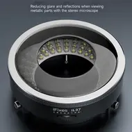 iFixes iL37 Microscope Polarized LED Ring Light for Remover Glare Restoring Colors 829