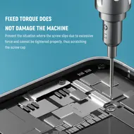 iFixes mobile phone repair precision screwdriver set 5PCS alloy material magnetic adsorption non-slip design to reduce noise 870
