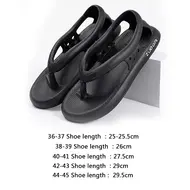 Flip Flops Mens Thong Sandals Summer 2025 New Female Shoes Thick Bottom EVA Non-slip Slide Slippers Outdoor Indoor Couples Shoes 946