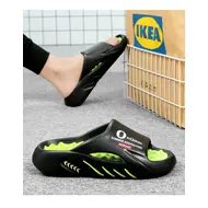 2025 New Men Massage Slippers Slides Indoor Outdoor Sandals Beach Casual Shoes Comfortable Sole Men's Slippers Big Size 38-47 951
