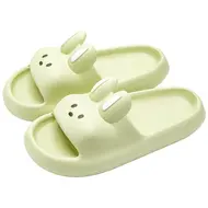 Cartoon Rabbit Slippers Women Men Couples House Slides Shower Beach Sandals Soft EVA Thick Sole Cute Bathroom Non Slip Shoes 931