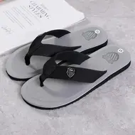 Summer Slippers Men Flip Flops Beach Sandals Non-Slip Casual Flat Shoes 2023 Slippers Indoor House Shoes For Men Outdoor Slides 963