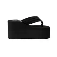 Newest Styel Women Flip Flops Comfortable Summer Casual Flip Flops Women Slippers Beach Style Non-slip Thick Bottom Wedges Shoes 956