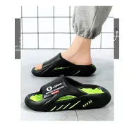 2025 New Men Massage Slippers Slides Indoor Outdoor Sandals Beach Casual Shoes Comfortable Sole Men's Slippers Big Size 38-47 951