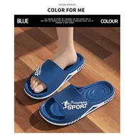 ​2025 new men's slippers summer PVC men's soft slippers outdoor sports thick anti slip cool slippers beach bathroom home sandals 926