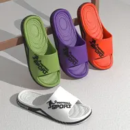 ​2025 new men's slippers summer PVC men's soft slippers outdoor sports thick anti slip cool slippers beach bathroom home sandals 926