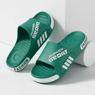 New Big Size Men's Slippers Summer Outdoor Indoor Non-slip Bathroom Shoe Couples Women Home Slides Comfort Thick Sole Flip Flops 949