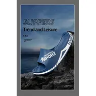 ​2025 new men's slippers summer PVC men's soft slippers outdoor sports thick anti slip cool slippers beach bathroom home sandals 926