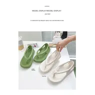 Flip Flops Mens Thong Sandals Summer 2025 New Female Shoes Thick Bottom EVA Non-slip Slide Slippers Outdoor Indoor Couples Shoes 946