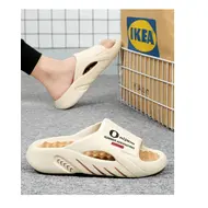 2025 New Men Massage Slippers Slides Indoor Outdoor Sandals Beach Casual Shoes Comfortable Sole Men's Slippers Big Size 38-47 951