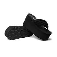 Newest Styel Women Flip Flops Comfortable Summer Casual Flip Flops Women Slippers Beach Style Non-slip Thick Bottom Wedges Shoes 956