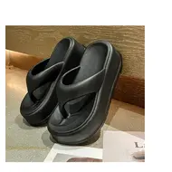 ​Wedges Slippers Women Summer High Heels Flip Flops Fashion Clip Toe Flat Sandals Thick Platform Indoor Beach Shoes Woman Slides 966
