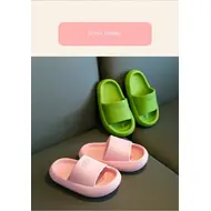 Children Bathroom Slippers Summer Solid Color Anti Slip Soft Sole Kid Slippers 2-8 Years Old Boys and Girls Cute Home Slippers 933